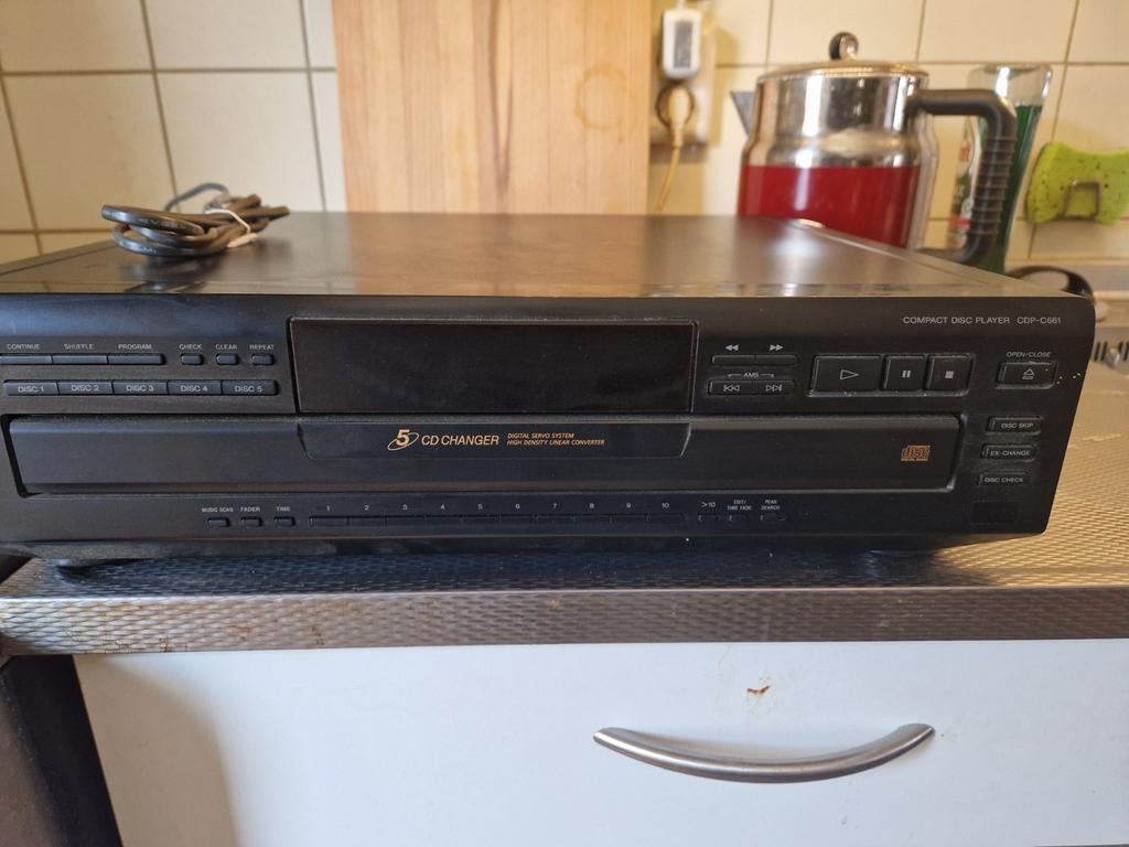Sony 5 cd wisselaar, Ophalen of Verzenden