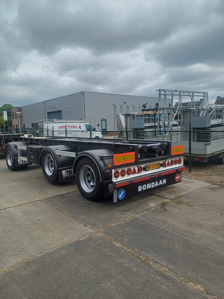 Rondaan kippende containeraanhanger, Bedrijf, Te koop