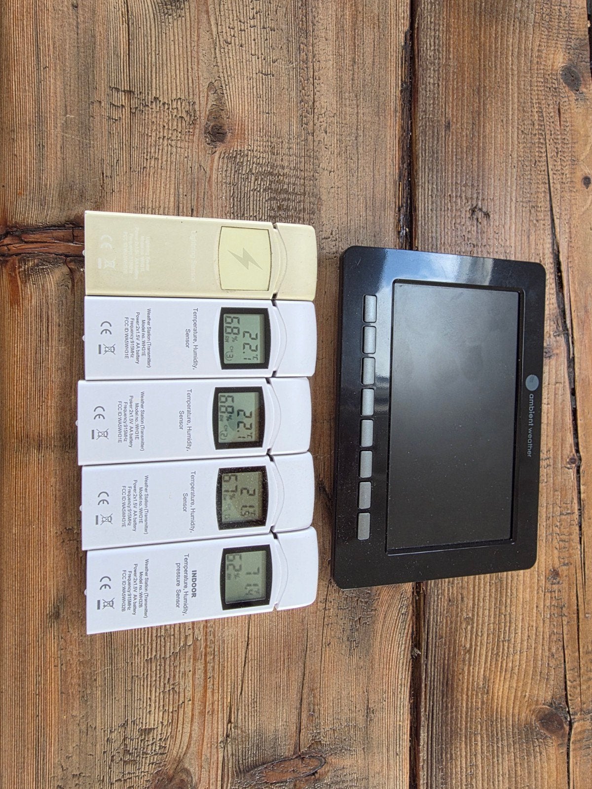 Ambient Weather Weerstation met diverse sensore WS-5000n, Ophalen of Verzenden, Gebruikt, Weerstation