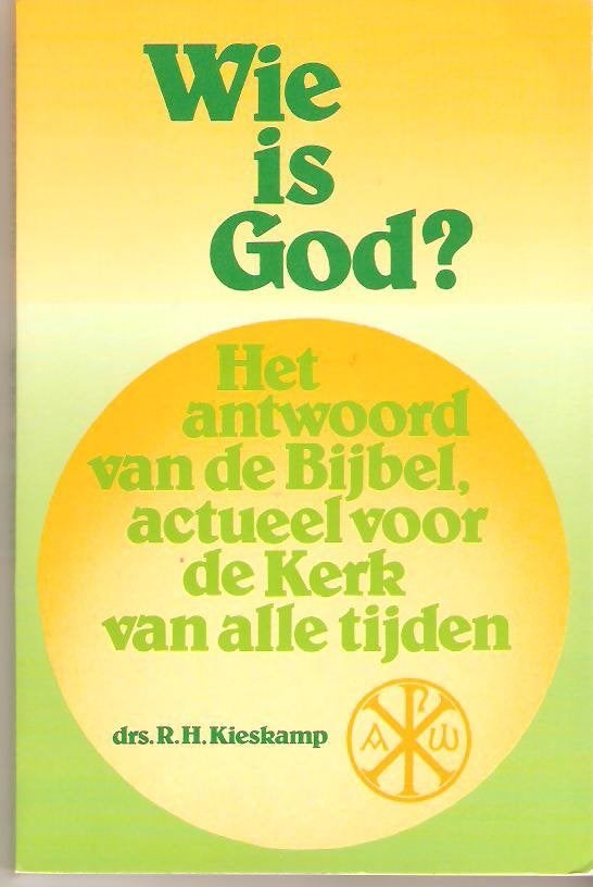 Drs. R. H. Kieskamp: Wie is God?, Ophalen of Verzenden, Gelezen, Drs. R. H. Kieskamp, Christendom | Protestants