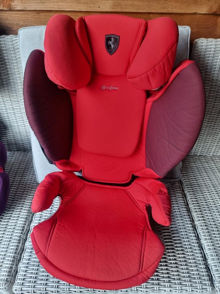 Cybex Ferrari autostoel 15-36 kg, Kinderen en Baby's, Autostoeltjes, Zo goed als nieuw, Overige merken, 15 t/m 36 kg, Autogordel