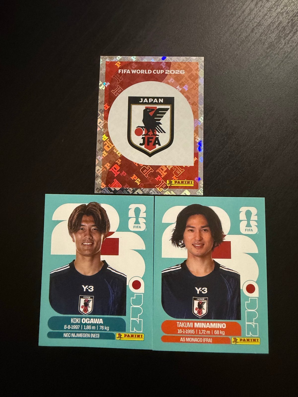 Panini FIFA World Cup 2026 Japan stickers Koki Ogawa Minamin, Ophalen of Verzenden, Nieuw, Buitenlandse clubs, Poster, Plaatje of Sticker
