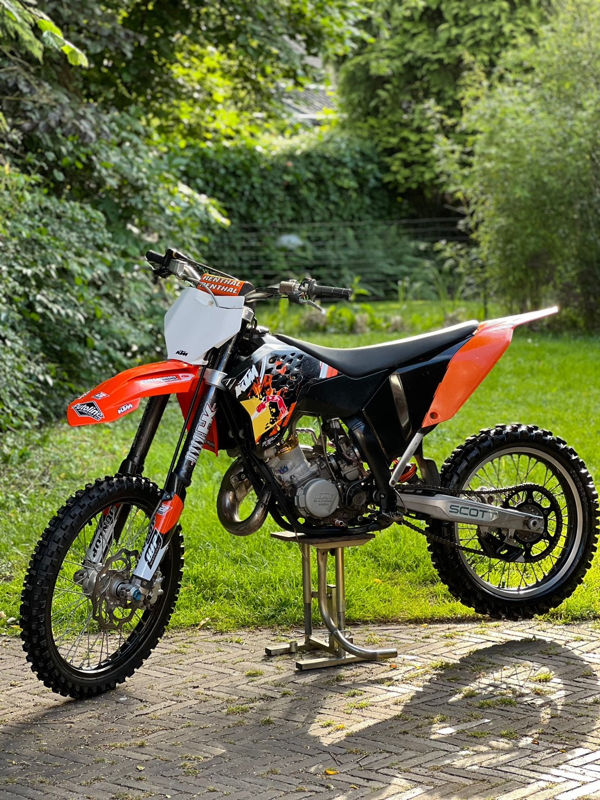 KTM 125 SX 2008 | Gereviseerd | FMF uitlaat, 6 versnellingen, 125 cc, Zo goed als nieuw, Ophalen