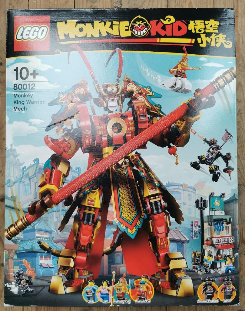 Lego Monkie Kid 80012 Monkey King Warrior Mech, Ophalen of Verzenden, Nieuw, Complete set, Lego