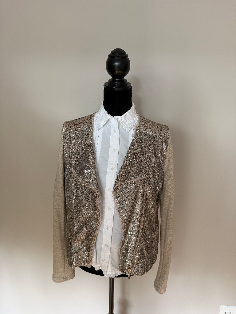 Vest beige Costes maat L, Beige, Zo goed als nieuw, Costes, Ophalen