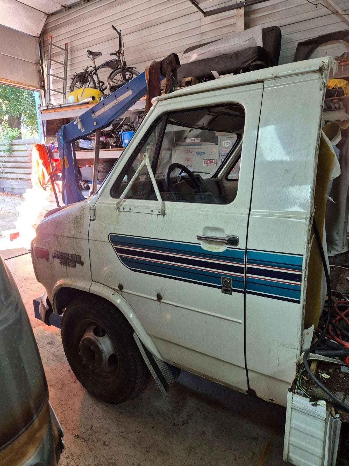 plaatwerk chevrolet   g30 camper, Ophalen of Verzenden