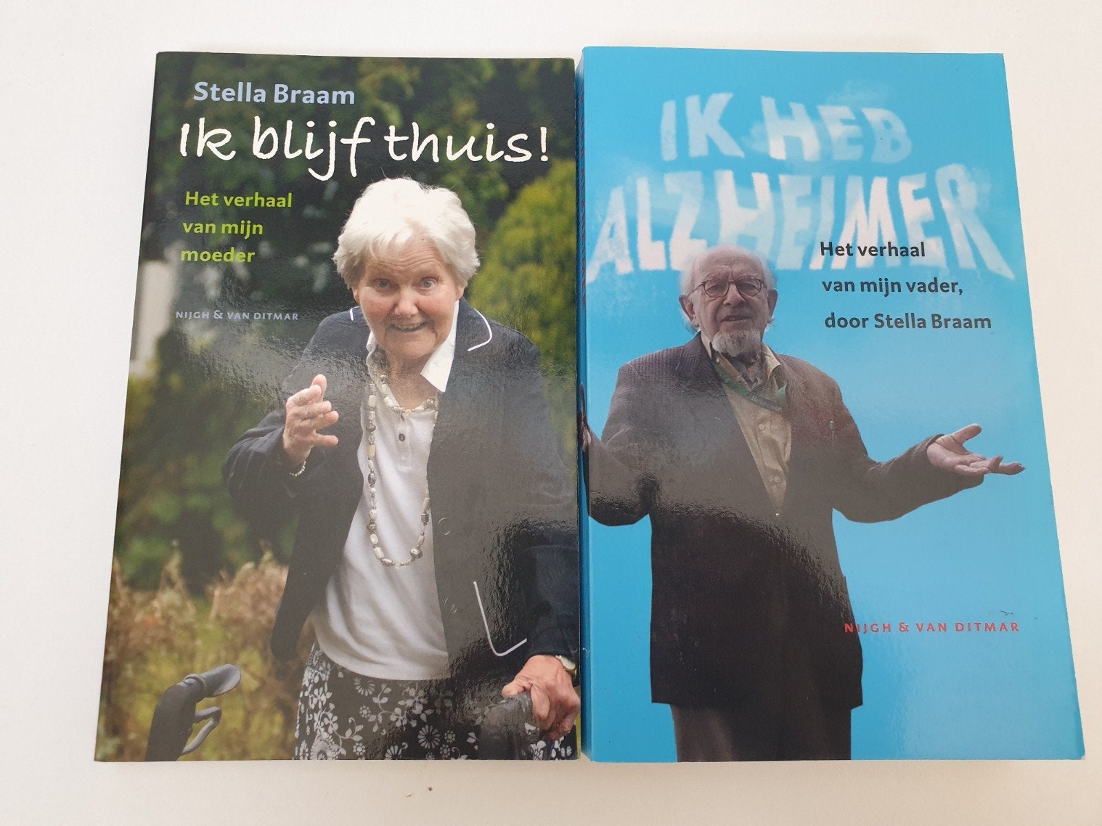 Stella Braam: Ik blijf thuis! & Ik heb Alzheimer, Ophalen of Verzenden, Gelezen, Stella Braam