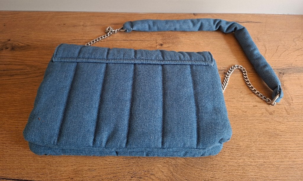 Yaya Woman schoudertas, Ophalen of Verzenden, Zo goed als nieuw, Blauw, Schoudertasje