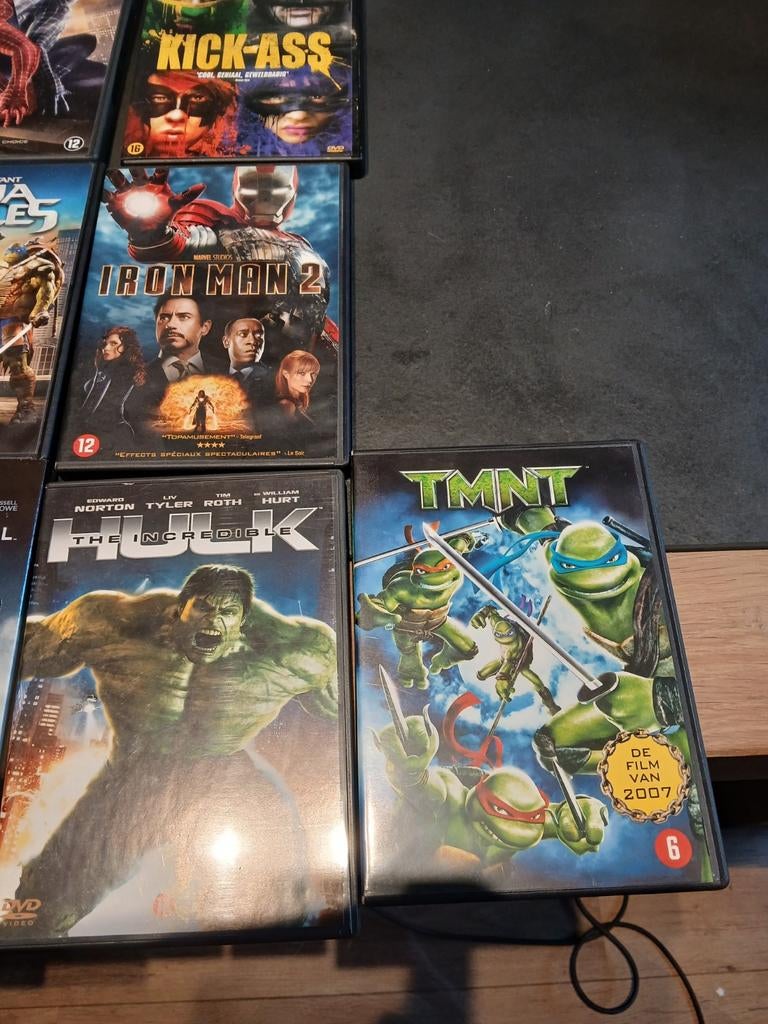 Diverse DVD Collectie: Superhelden en Actie, Vanaf 12 jaar, Ophalen of Verzenden, Gebruikt