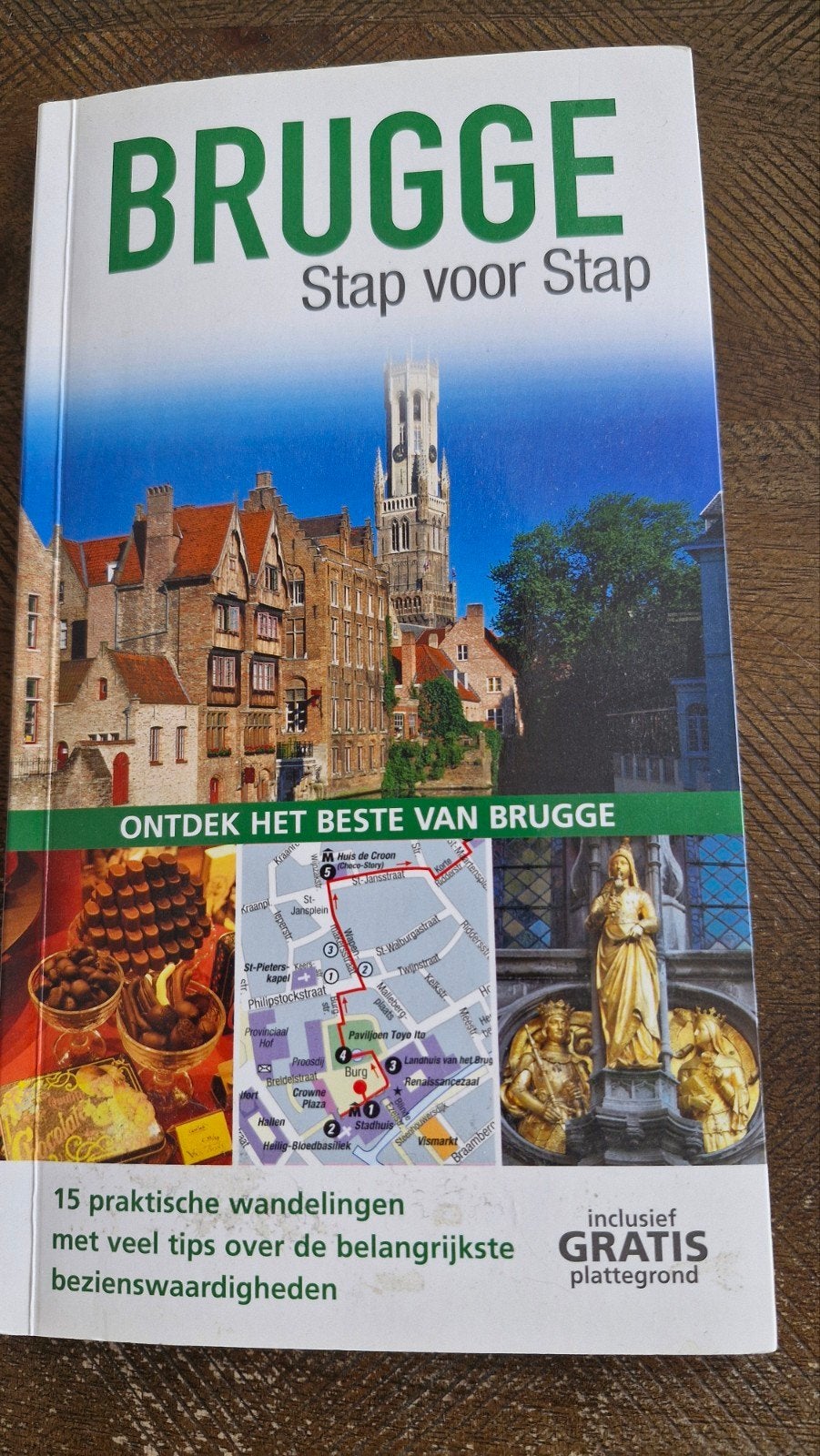 Brugge Stap voor Stap - Ontdek het beste van Brugge, Overige merken, Budget, Europa, Ophalen of Verzenden