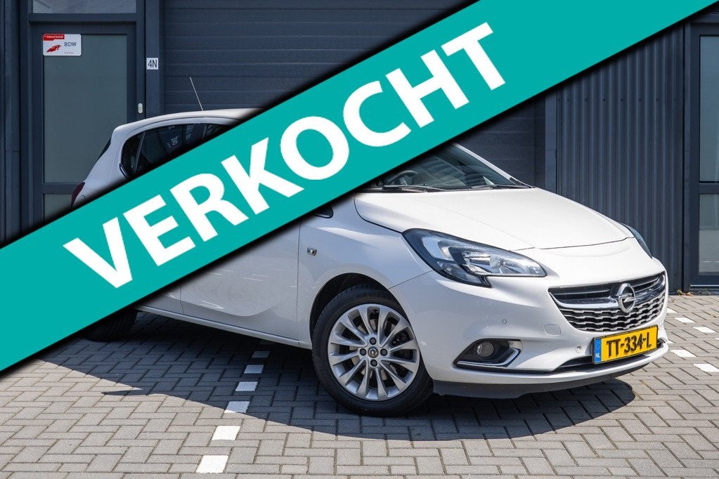 Opel Corsa 1.0 Turbo Online|Airco|Carplay|2e eigenaar|PDC|Ca, Auto's, Opel, Voorwielaandrijving, Stof, Origineel Nederlands, Handgeschakeld