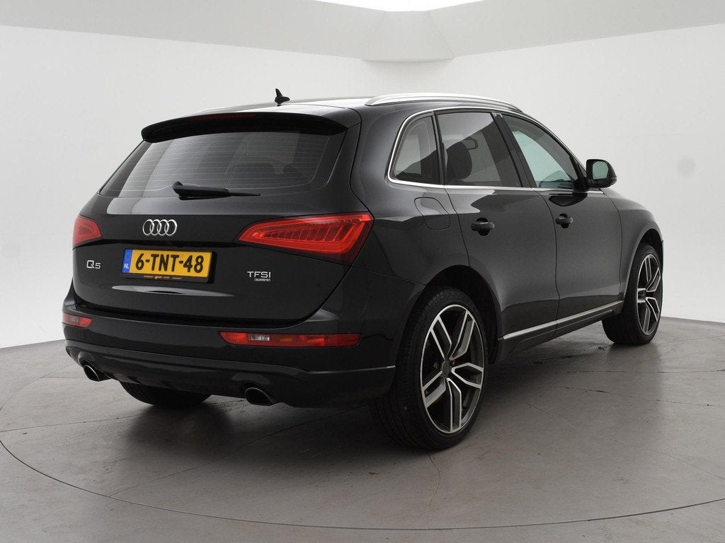 Audi Q5 3.0 TFSI V6 272 PK QUATTRO + 21 INCH LMV | LEDER | M, Auto's, Audi, Automaat, Euro 5, Stof, Gebruikt