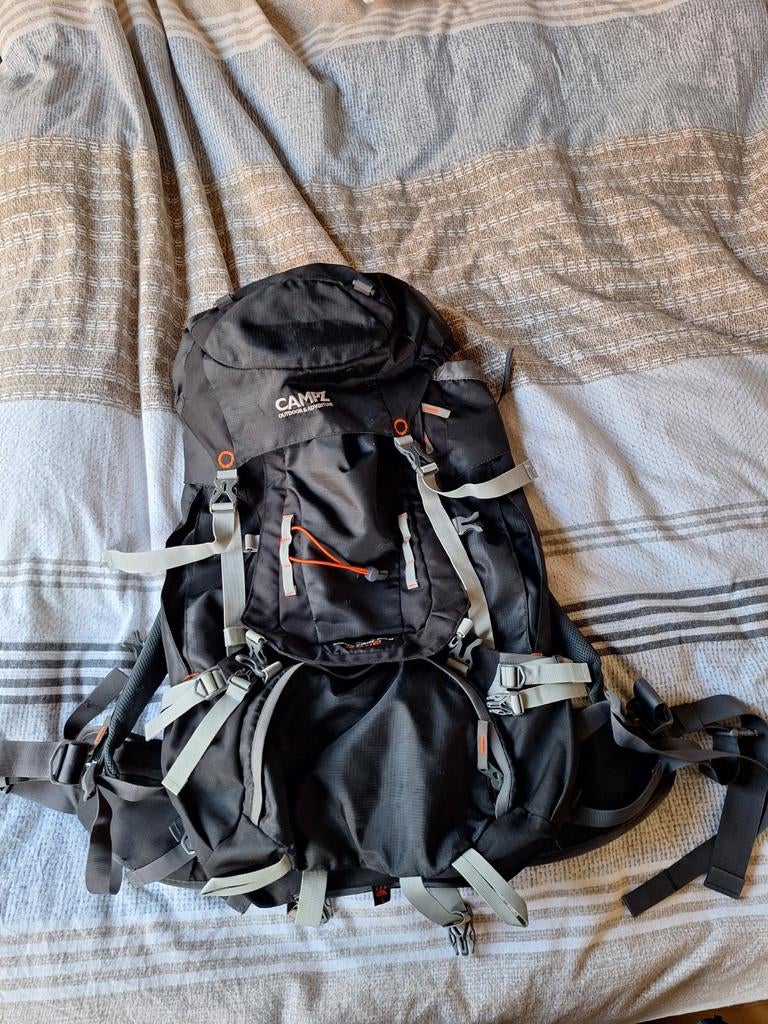 Campz Mountain Pro wandelrugzak 55L + 10L, Ophalen, Gebruikt, Rugzak
