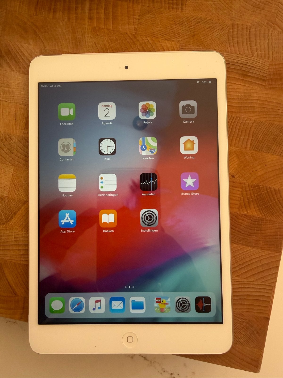 Apple iPad Mini 2 32GB Wi-Fi - Wit/Zilver met hoes, Computers en Software, Apple iPads, Gebruikt, 32 GB, Wit, 8 inch