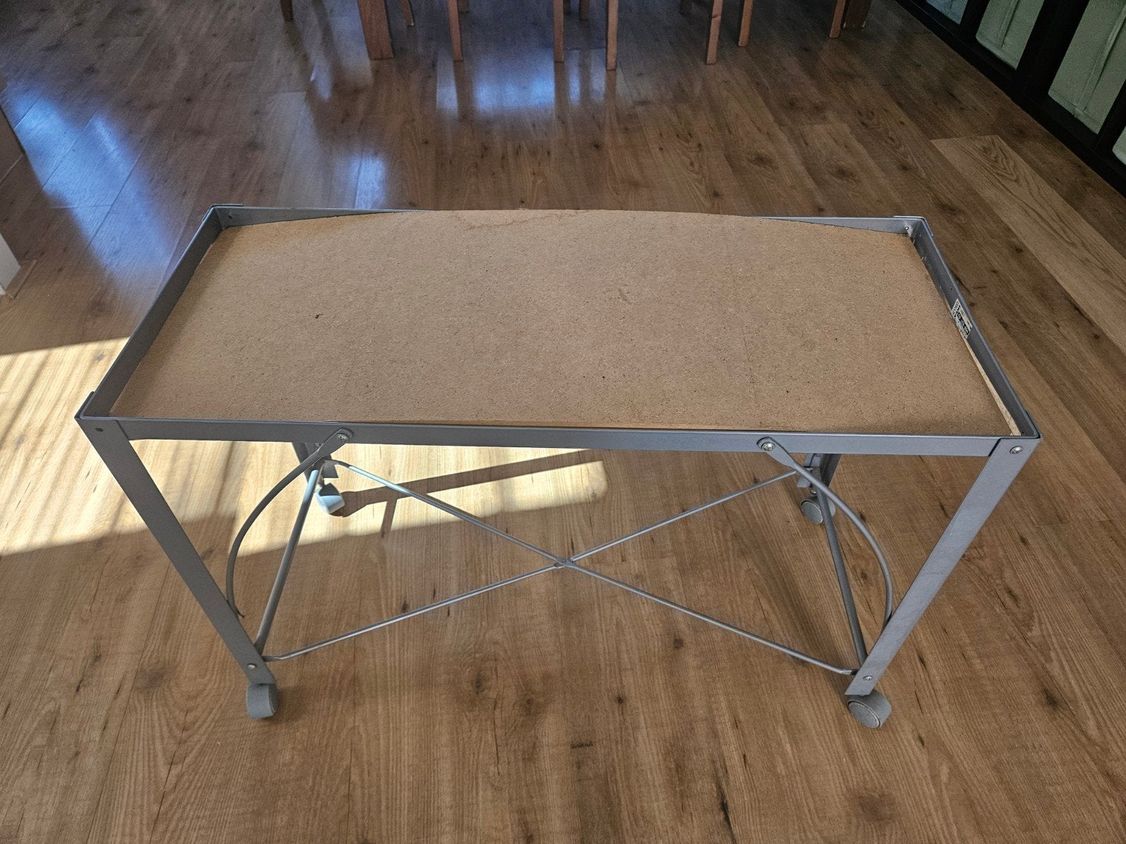 Ikea tafel wielen, Ophalen, Rechthoekig, 75 cm of meer, 60 cm of meer