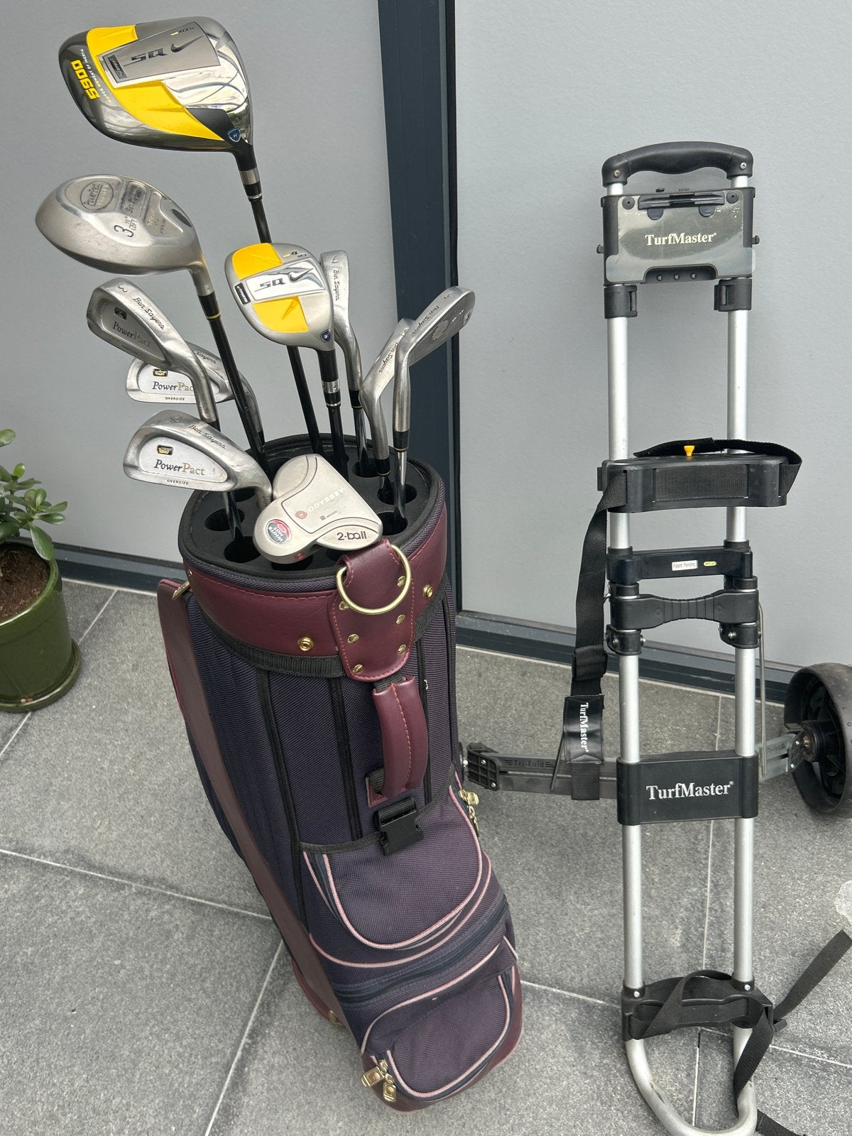 Golfset Heren en Dames - Ideaal voor 1.85m en 1.65m, Sport en Fitness, Ophalen, Gebruikt, Set, Overige merken