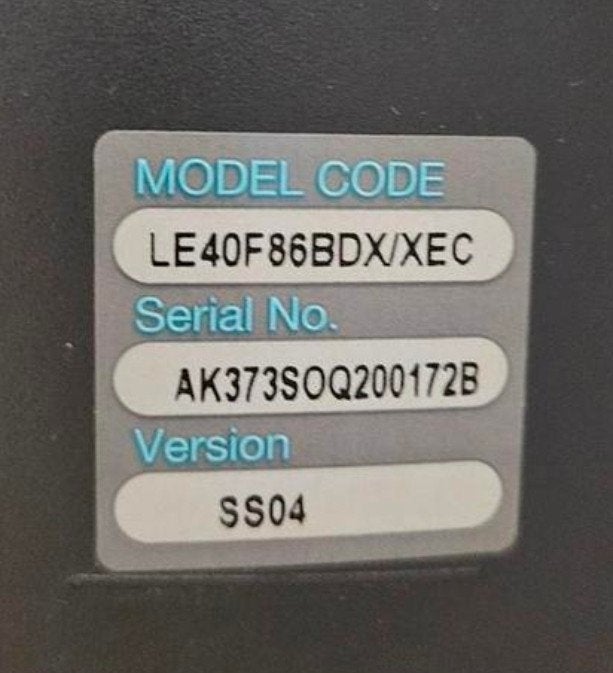 TV Samsung 40 inch LCD-tv inclusief voet en afstandsbedienin, Ophalen, Gebruikt, 50 Hz, Samsung