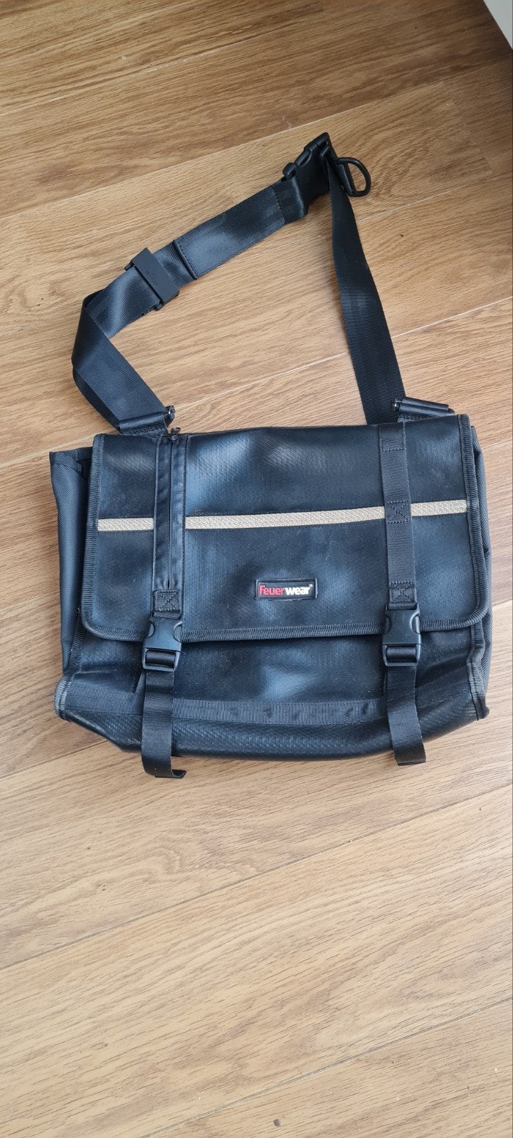 Feuerwear tas zwart, Ophalen of Verzenden, Gebruikt, Zwart, Overige merken