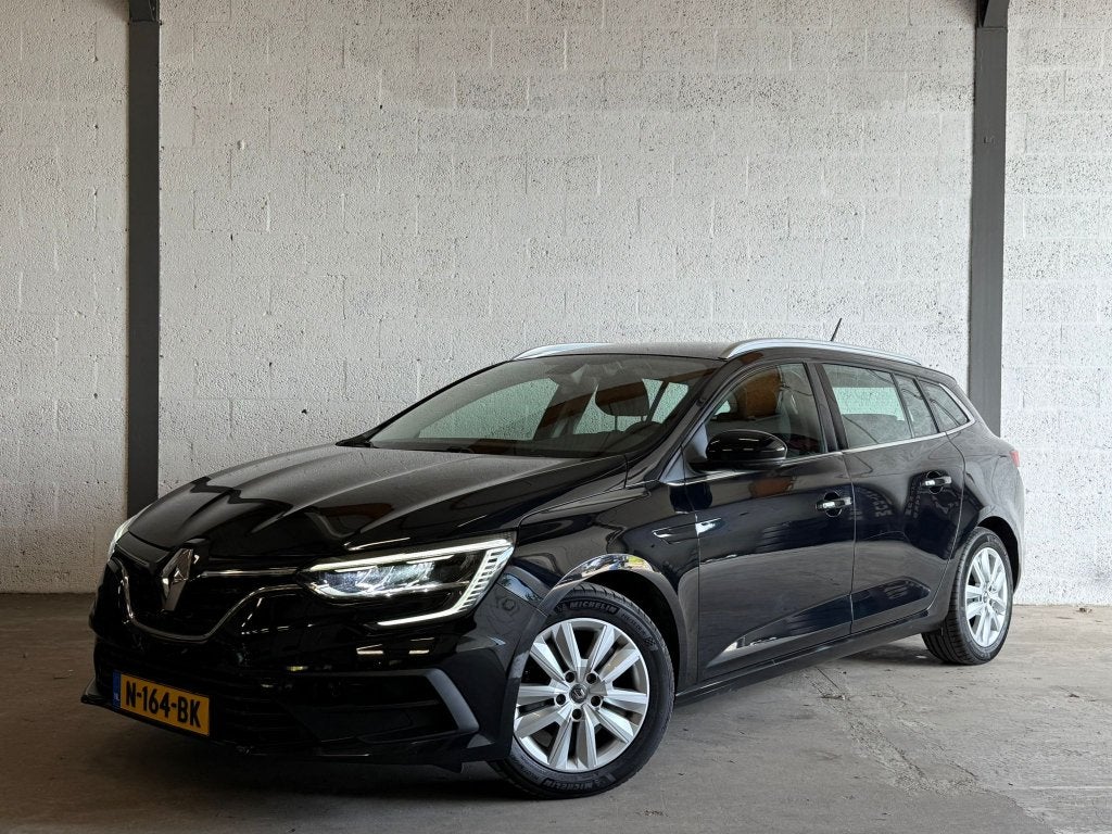 Renault Mégane 1.0 TCe 115pk 2021 NAP CARPLAY TREKHAAK, Auto's, Stof, Met garantie (alle), Zwart, Origineel Nederlands