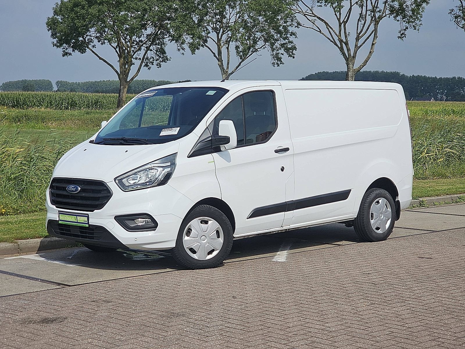 FORD TRANSIT CUSTOM 2.0 l1h1 170pk automaat!, Automaat, Gebruikt, Euro 6, Wit