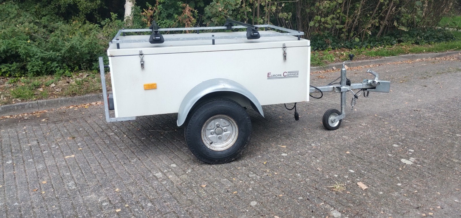 Europa carrier bagagewagen, Ophalen, Gebruikt