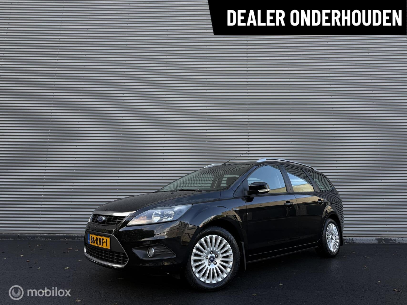 Ford Focus Wagon 1.8 Titanium | Trekhaak | Clima | Leder | C, Euro 5, 125 pk, Gebruikt, 4 cilinders