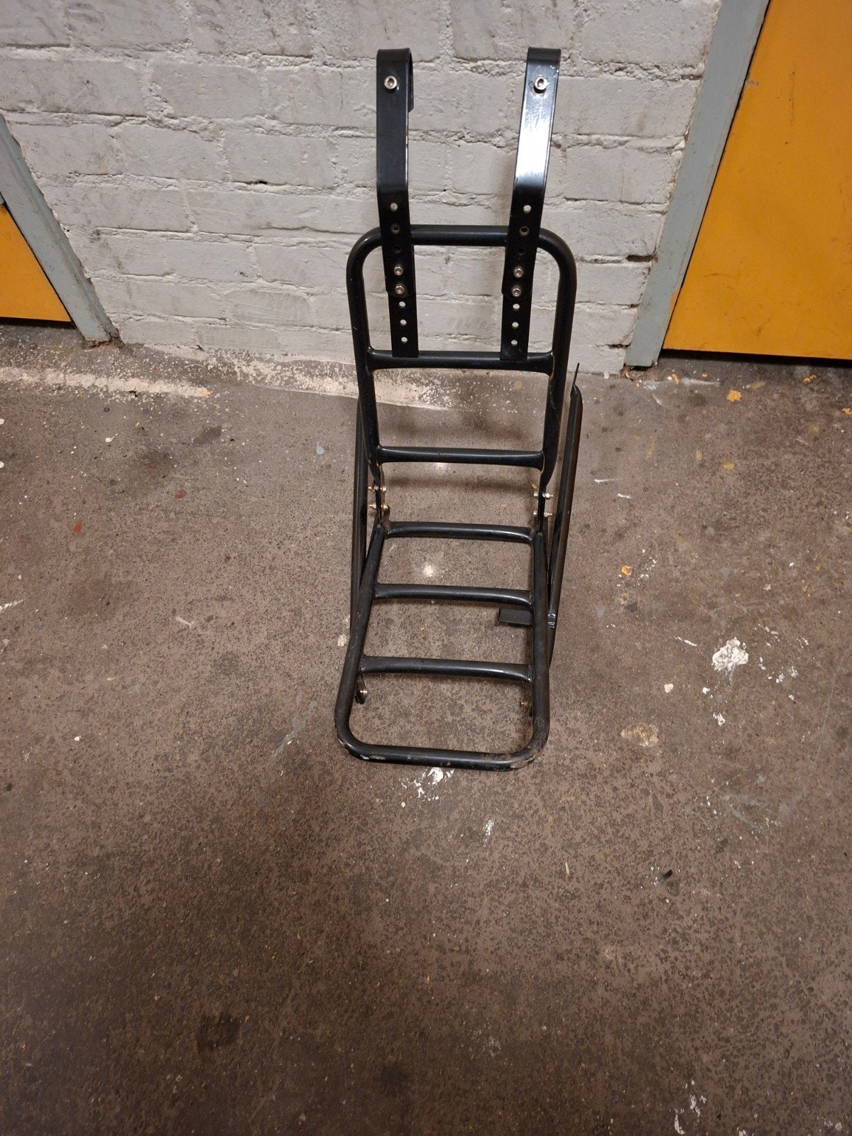 fietsvoordrager, Ophalen