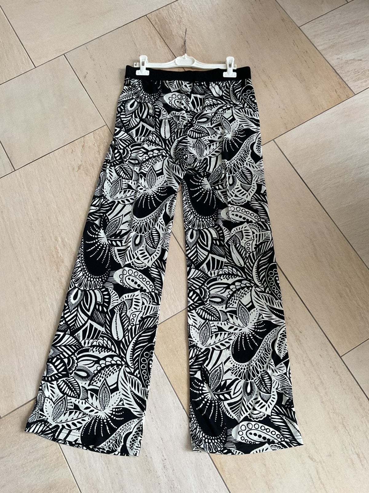 &Co Women broek maat M z.g.a.n., Maat 38/40 (M), Verzenden, Zwart, Zo goed als nieuw