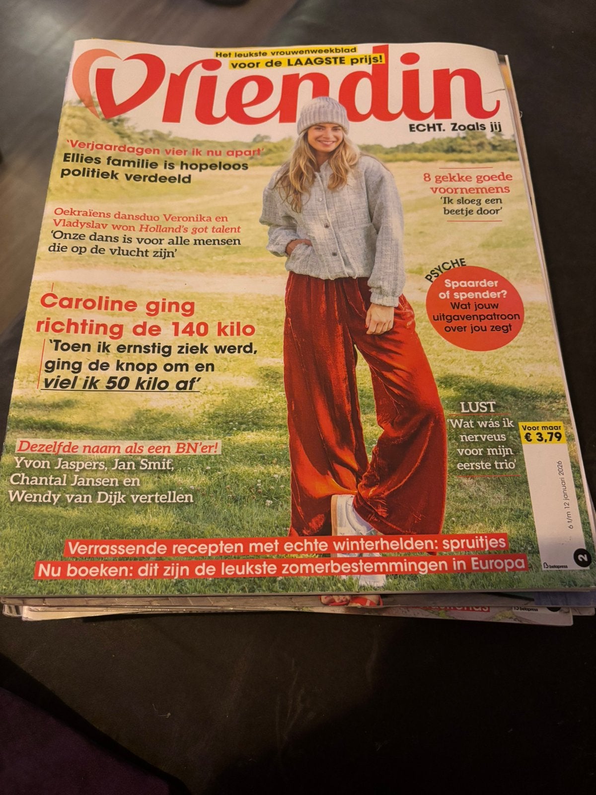 Vriendin tijdschriften uit 2026 + 2 specials, Boeken, Ophalen of Verzenden, Zo goed als nieuw, Damesbladen