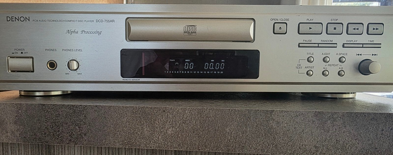 Denon DCD-755AR CD-speler - Alpha Processing, Audio, Tv en Foto, Cd-spelers, Zo goed als nieuw, Overige merken, Ophalen of Verzenden
