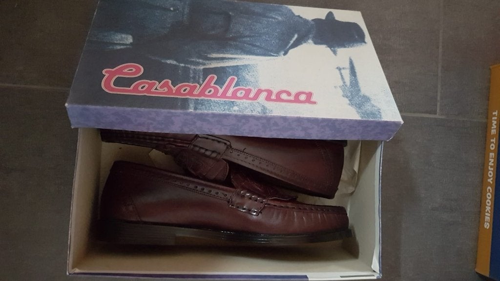 Schoenen loafers Heren maat 43 Nieuw, Loafers, Bruin, Nieuw, Ophalen of Verzenden