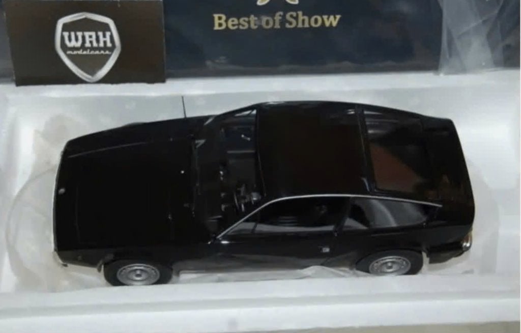 1:18 ALFA ROMEO JUNIOR ZAGATO black BOS184 BOS models WRH, Hobby en Vrije tijd, Verzenden, Zo goed als nieuw, Auto, Overige merken
