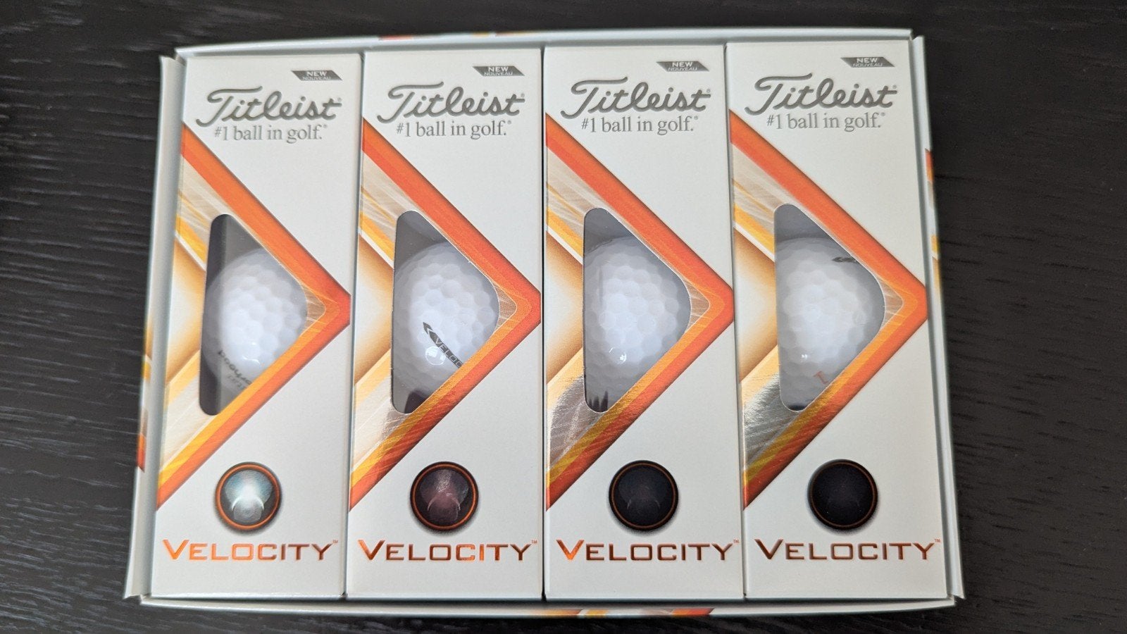12 nieuwe Titleist Velocity golfballen, Ophalen of Verzenden, Nieuw, Bal(len)