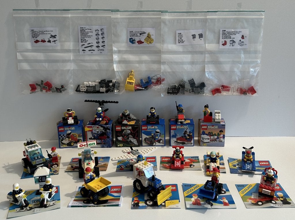 Lego setjes uit de jaren 1986 t/m 1997, Gebruikt, Lego, Ophalen of Verzenden, Complete set