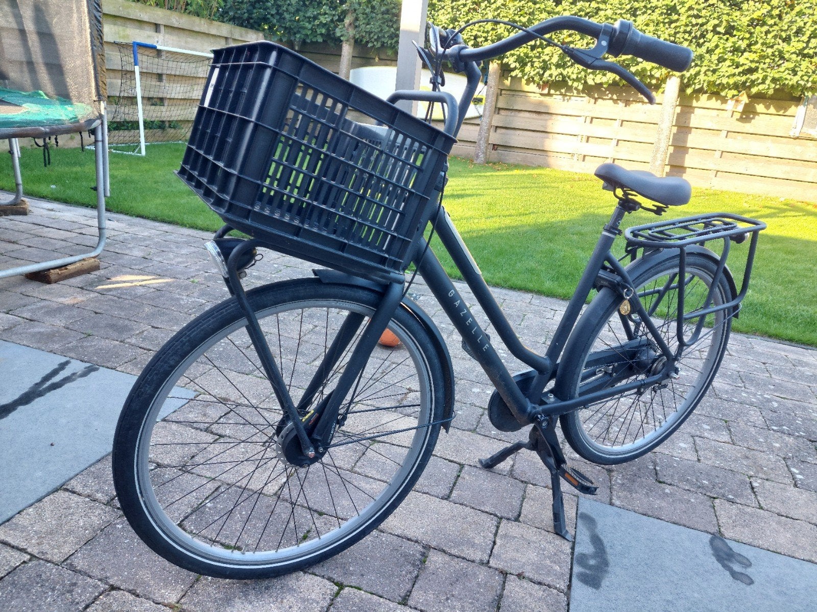 Stoere meiden Gazelle transportfiets 28 inch, Fietsen en Brommers, Ophalen