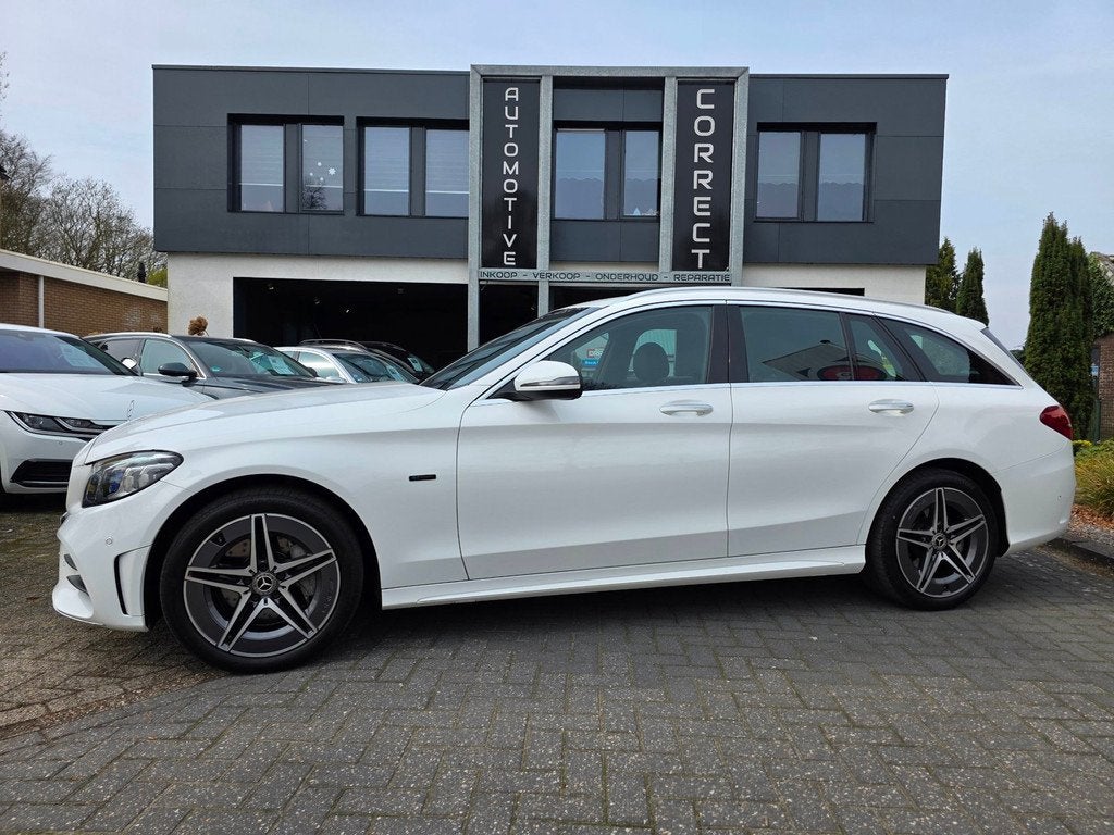 Mercedes-Benz C-klasse Estate 300 e Premium Plus Pack AMG Ed, Wit, Origineel Nederlands, Vierwielaandrijving, Hybride Elektrisch/Benzine
