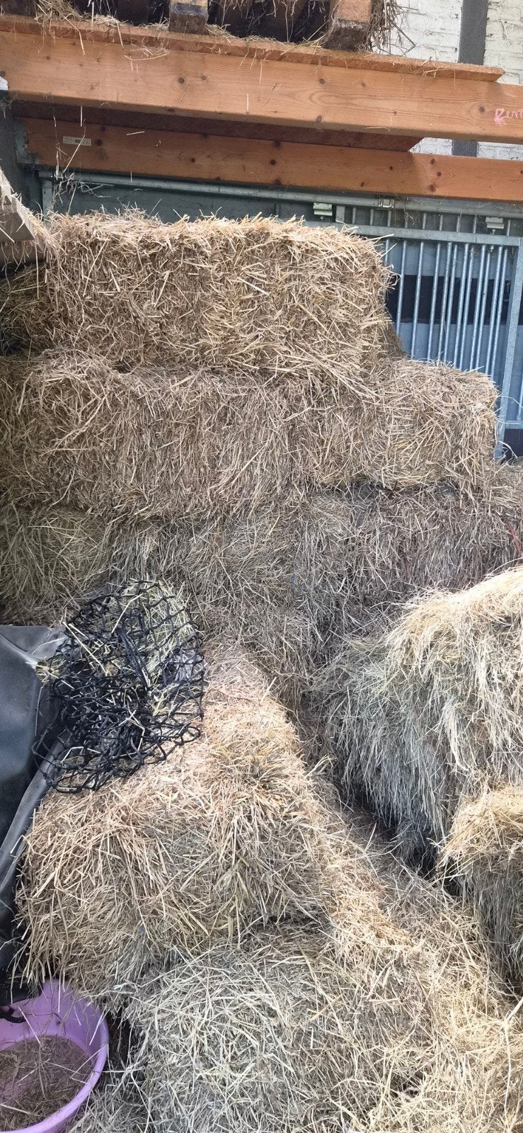 Kleine balen hooi van vorig jaar, Dieren en Toebehoren, Dierenvoeding, Ophalen, Vee