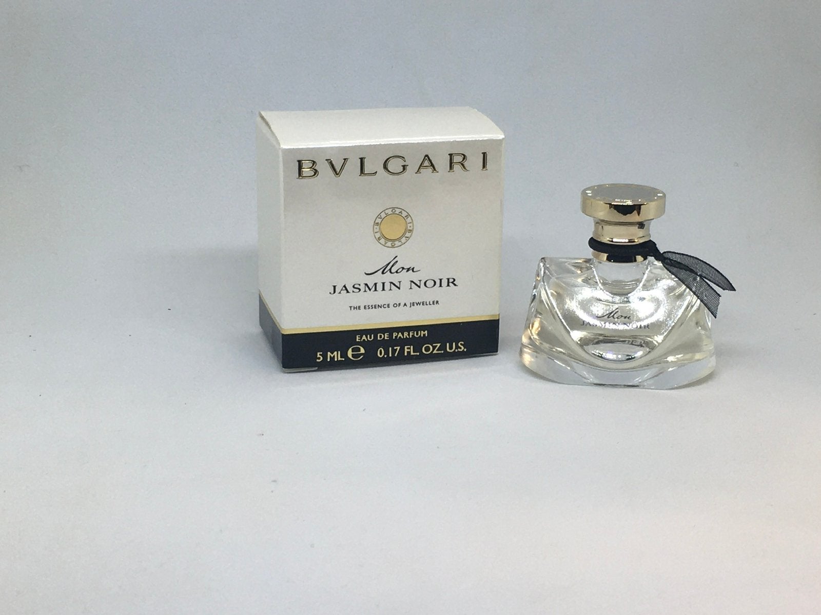 Parfum miniatuur Mon jasmin noir  5 ml edp Bvlgari, Verzenden, Nieuw, Miniatuur, Gevuld