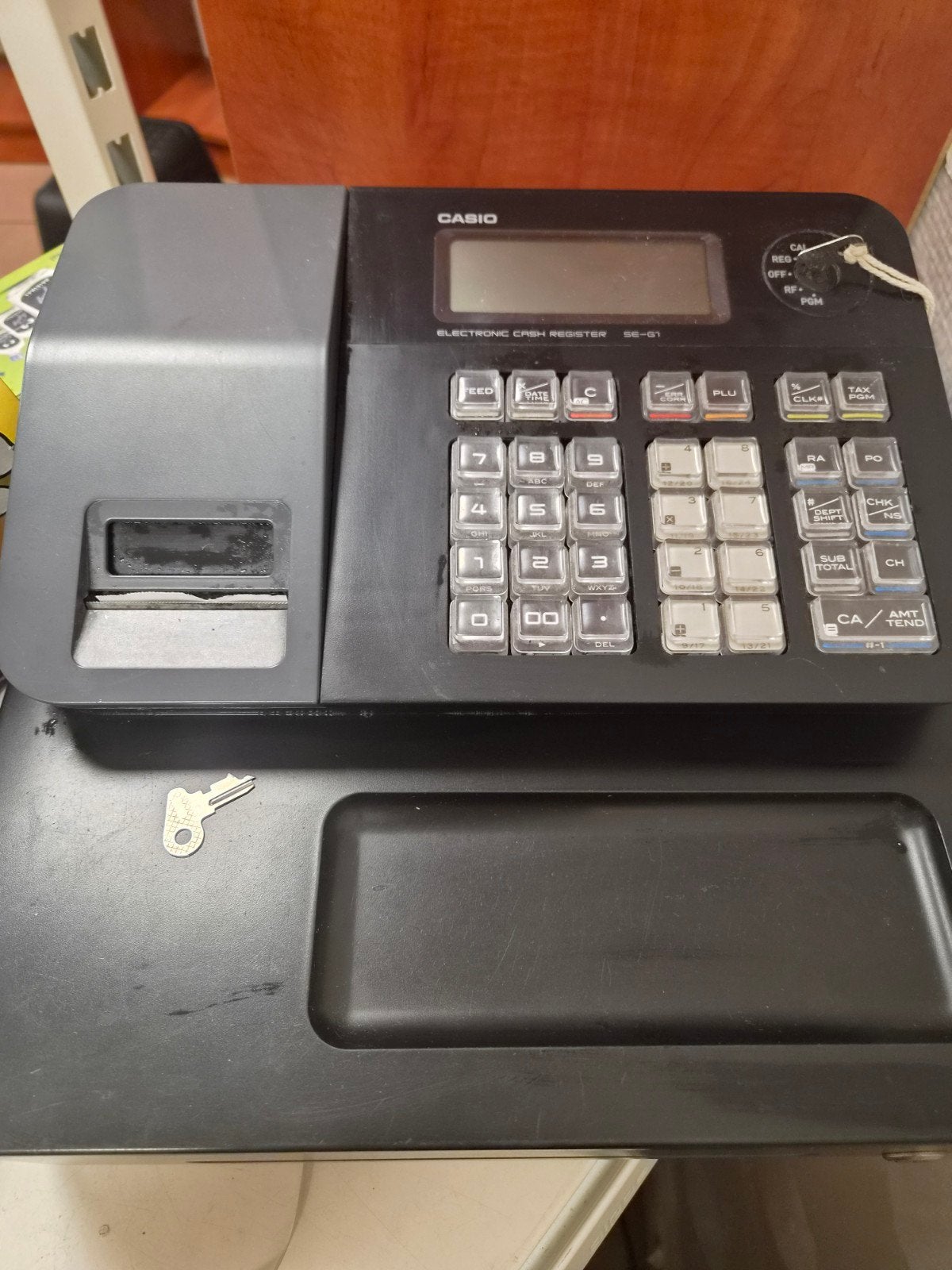 Casio SE-G1-1 Elektronische Kassa - Gebruikt, Ophalen of Verzenden