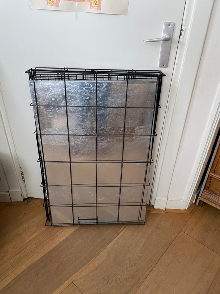 Bench 92 x 57 x 64cm, Dieren en Toebehoren, Hondenhokken, Ophalen, Gebruikt, 75 tot 110 cm, Minder dan 65 cm
