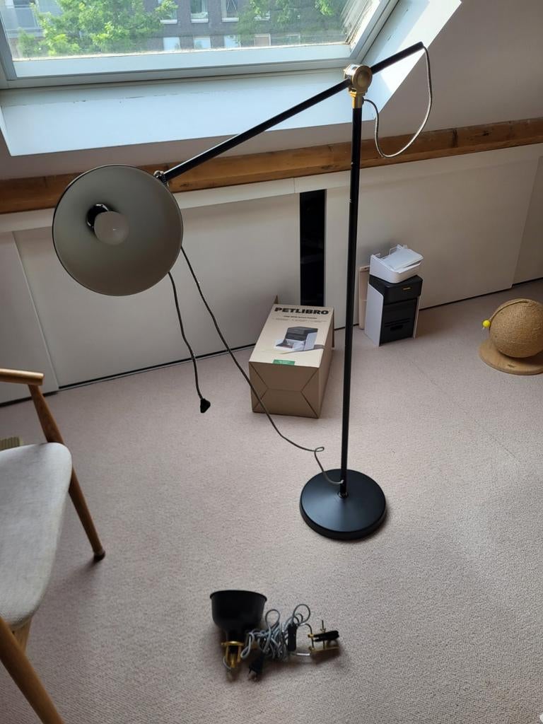 2 Ikea lampen, Huis en Inrichting, Ophalen, Gebruikt, Modern, Industrieel, Metaal