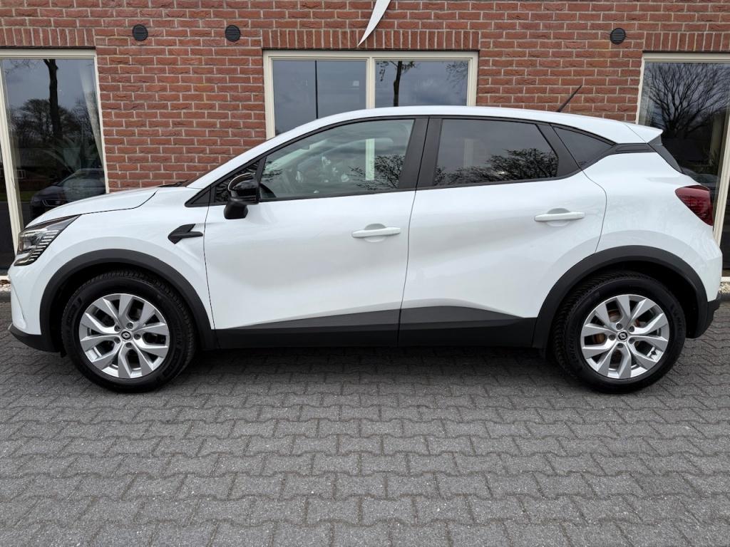 Renault Captur 1.0 TCe Bns Zen TREKHAAK / NAVI / AIRCO / CRU, Auto's, Renault, Stof, Gebruikt, Wit, Origineel Nederlands