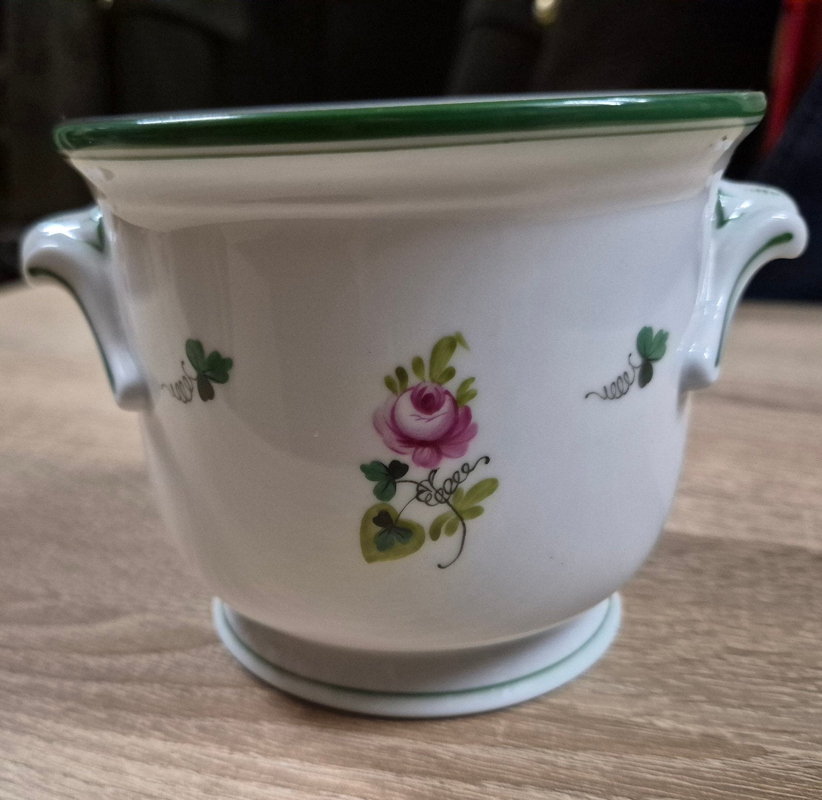 Antieke Originele Herend Pot / bloempot, Antiek en Kunst, Ophalen of Verzenden