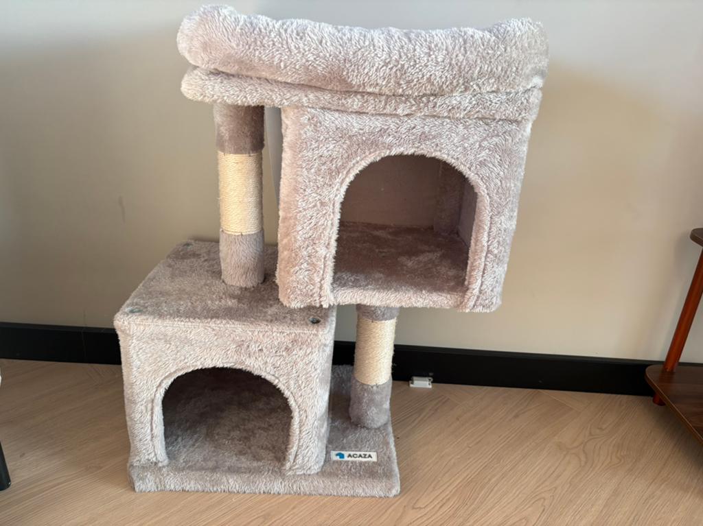 Krabpaal met speelhuisje, Dieren en Toebehoren, Ophalen, Nieuw, Krabpaal