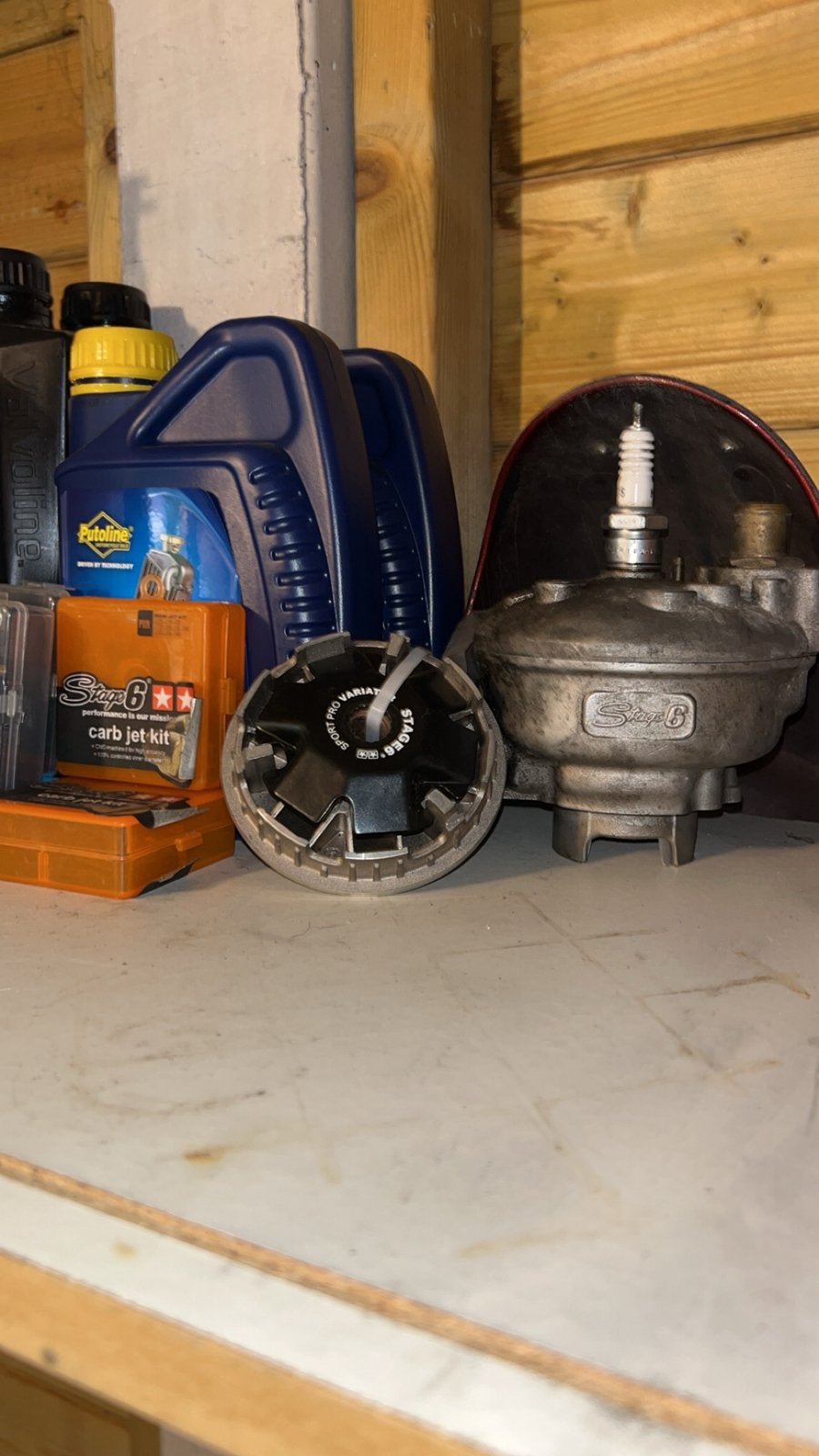 Piaggio stage 6 lc cilinderkit compleet, Ophalen of Verzenden, Zo goed als nieuw