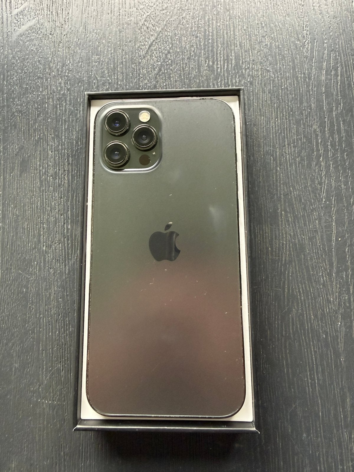Iphone 12 Pro Max 128GB zwart, Telecommunicatie, Mobiele telefoons | Apple iPhone, 128 GB, Zwart, Zo goed als nieuw, 76 %