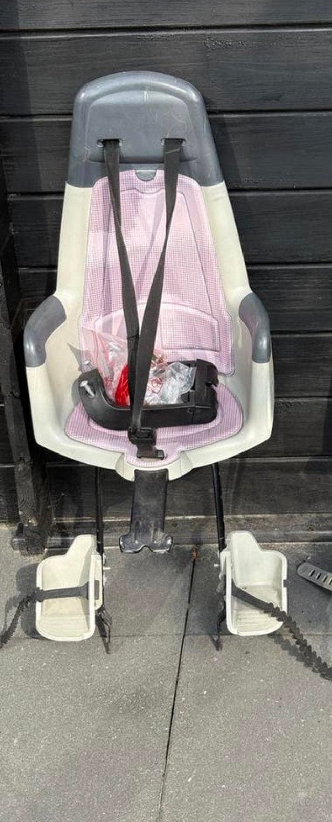 Bobike achterzitje voor fiets, Fietsen en Brommers, Ophalen, Achterzitje, Voetsteuntjes, 0 t/m 18 kg