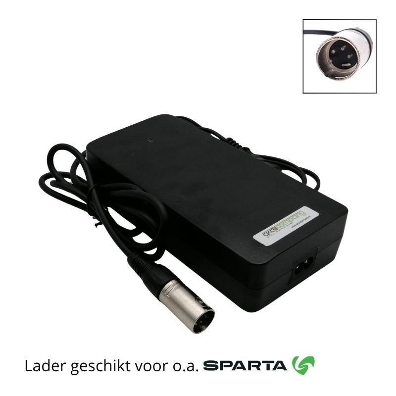 Oplader Sparta - KOga ION PMU4 Li-ion 36V 4-polig, Ophalen of Verzenden, Nieuw