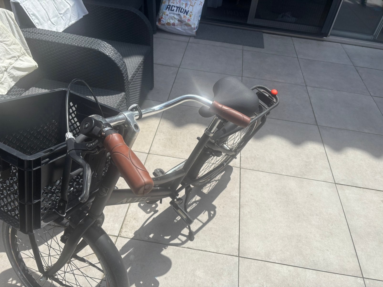 Urban Fiets 24 inch leeftijd 8-10, Fietsen en Brommers, Fietsen | Tandems, Minder dan 10 versnellingen, Gebruikt, Minder dan 49 cm