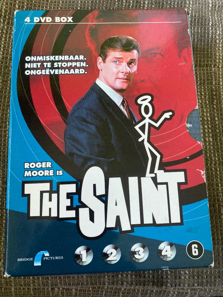 Roger Moore Is The Saint ( 4 dvd box ), Cd's en Dvd's, Dvd's | Tv en Series, Alle leeftijden, Ophalen of Verzenden, Zo goed als nieuw